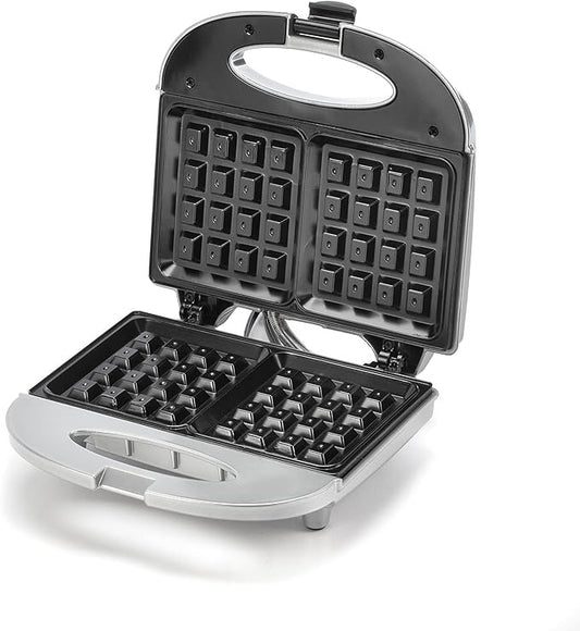 77086 - Zenith Waffle Maker Zera Silver-Black