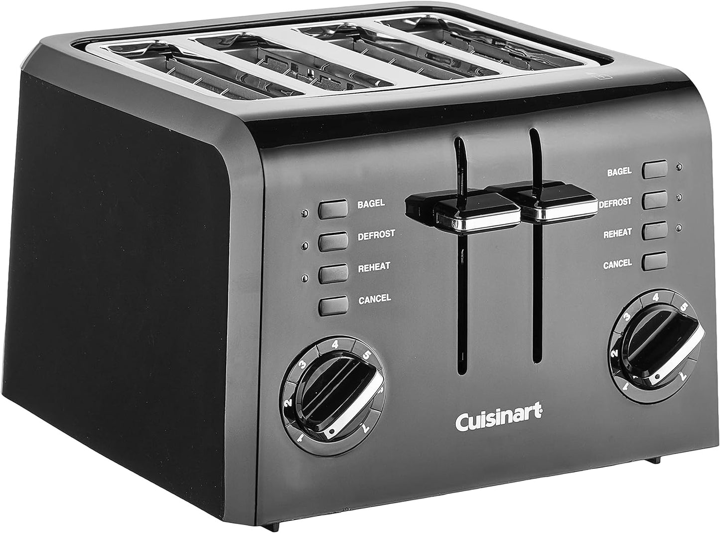 CPT-142BKP1 - 4-Slice Compact Plastic Toaster, Black