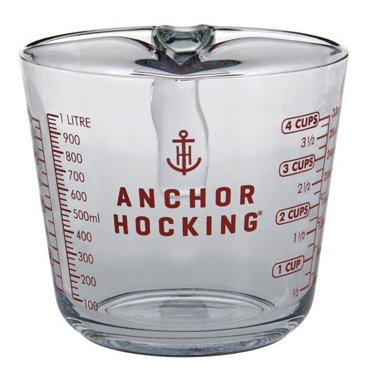 4904  - Glass Measuring Cup, 4 Cups.