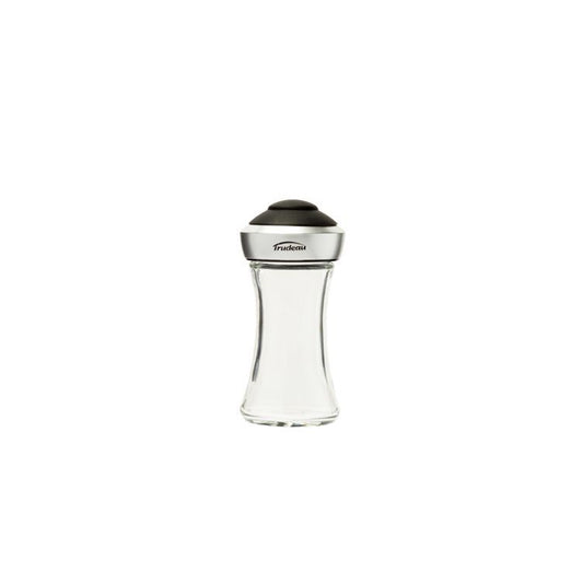 TR-07121010 - Trudeau - Glass, Pop Salt & Pepper Shaker, Black Top