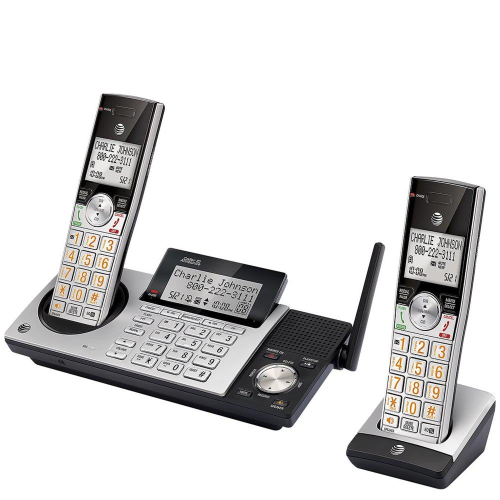 ATTCL83215 - 2 HANDSET DUAL KEYPAD CID TALK