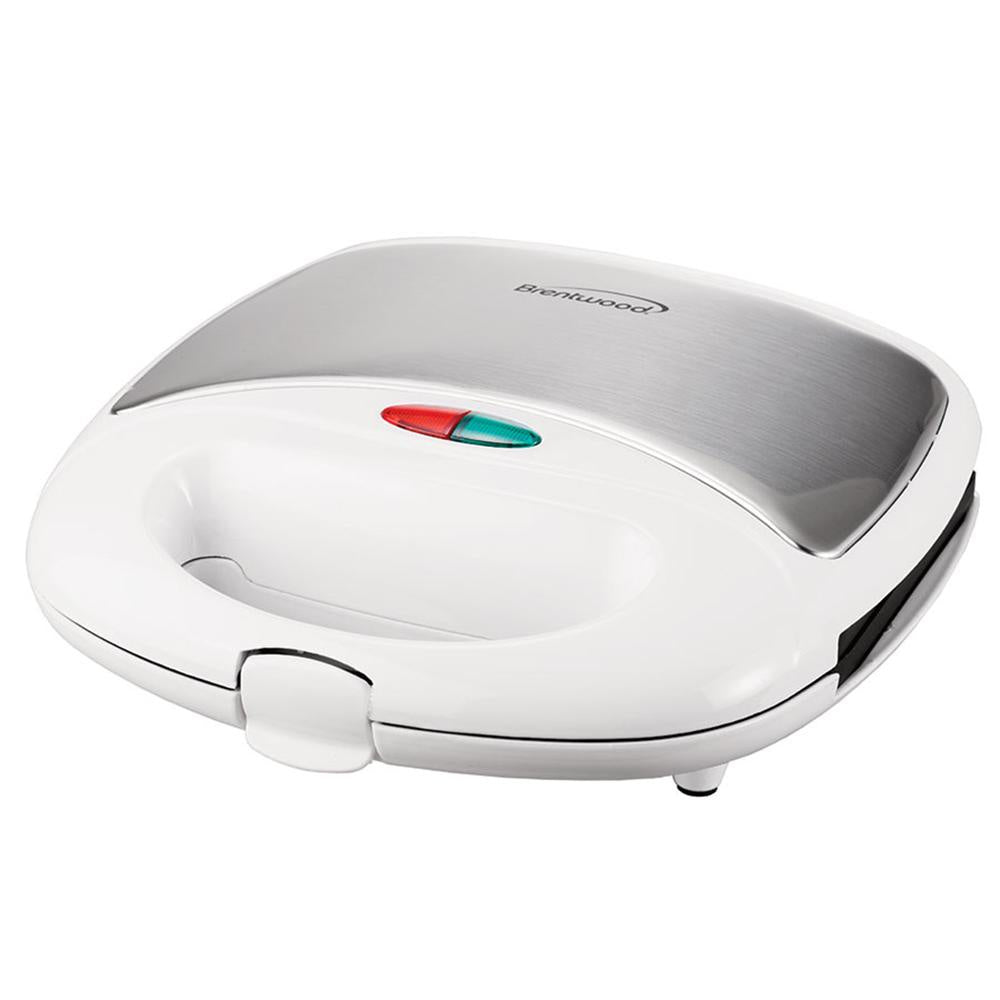 BRETS240W - BRENTWOOD SANDWICHMAKER WHITE&SS