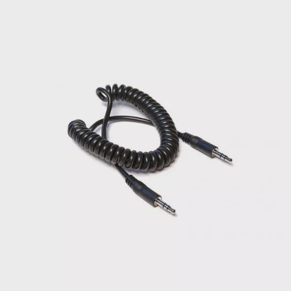 CMM-105C - CABLE 3.5MM TRS - SAME COILED 15FT