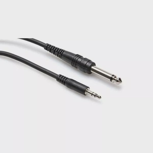 CMP-153 - 3' Stereo Breakout (3.5mm TRS - Dual 1/4" TS)