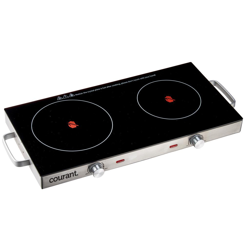 COUCEB2200ST - COURANT DOUBLE CERAMIC GLASS COOKTOP ST