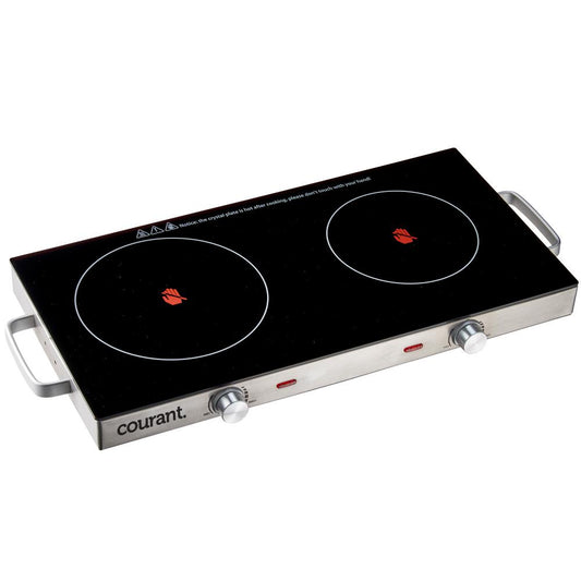 COUCEB2200ST - COURANT DOUBLE CERAMIC GLASS COOKTOP ST