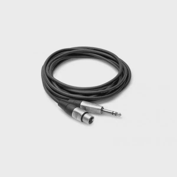 HXS-003 - PRO CABLE 1/4" TRS - XLR3F 3FT