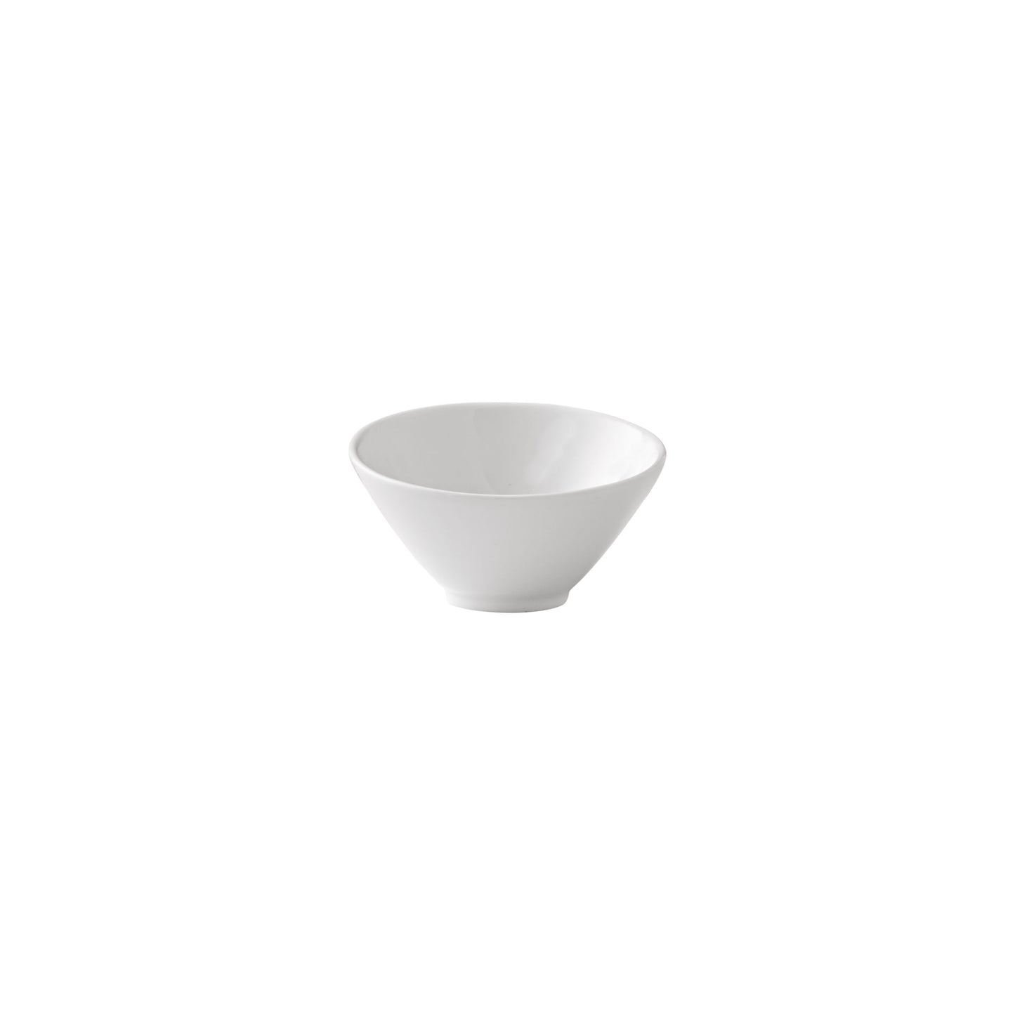 VL-0298 - Vikko Lightning - Slanted White Bowl, 7 oz, 5""