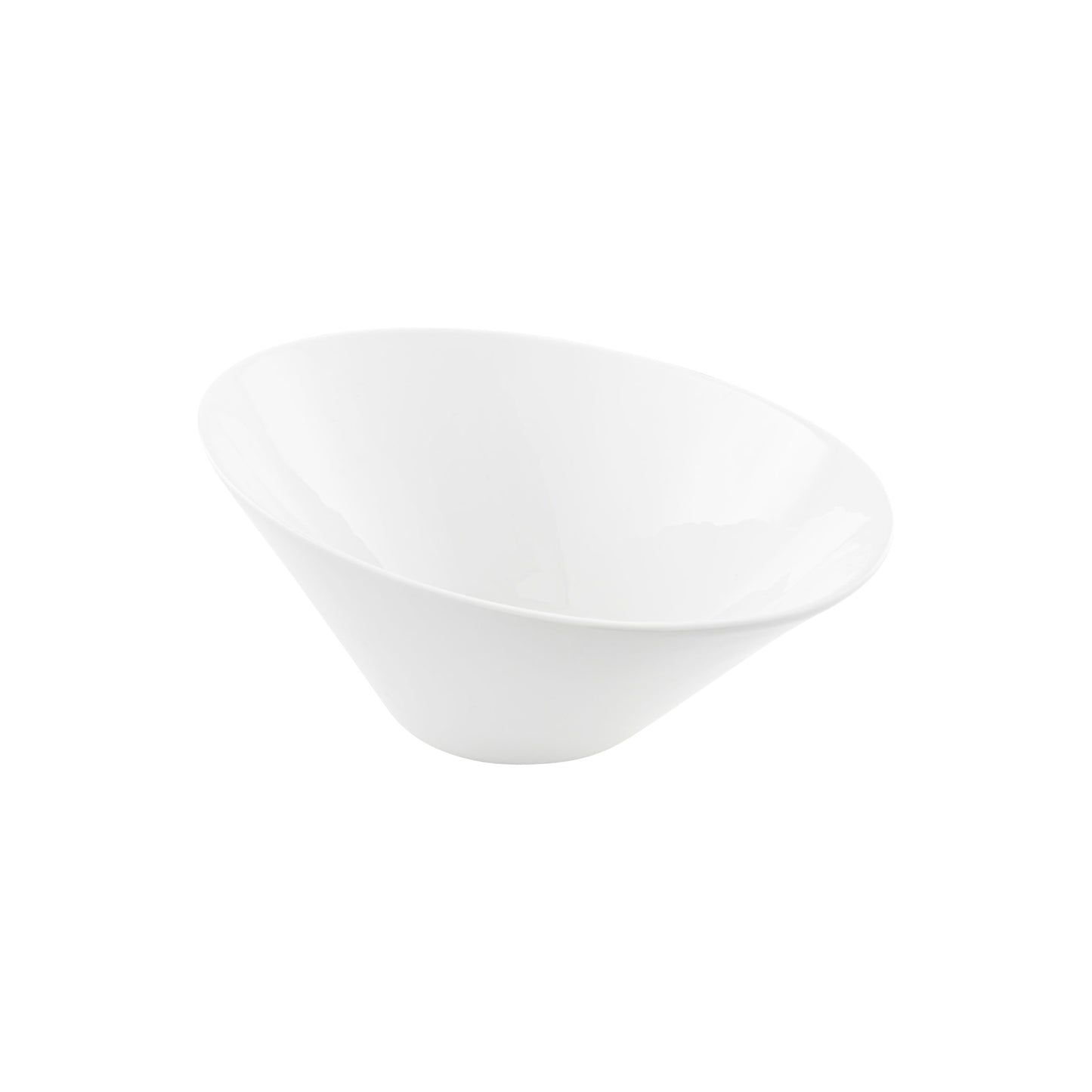 VL-0308-1 - Vikko Lightning - Oval Spirit White Bowl 58 oz, 12''