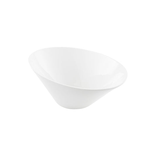 VL-0308-1 - Vikko Lightning - Oval Spirit White Bowl 58 oz, 12''