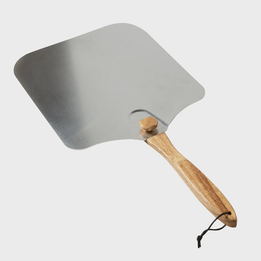 KCH-08436-old stone foldable pizza peel with folding handle, 14x16 inch