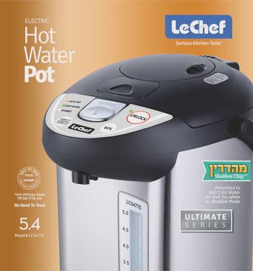 LC5477S - LE CHEF 5.4 BLACK SS HOT POT WITH AUTO & NEW SHABOSS FUNCTION