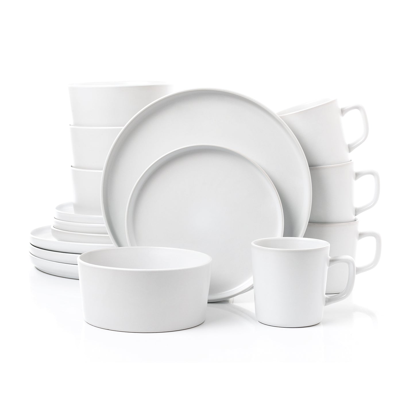 LH551 - DINNERWARE EDGE SHAPE WHITE 16