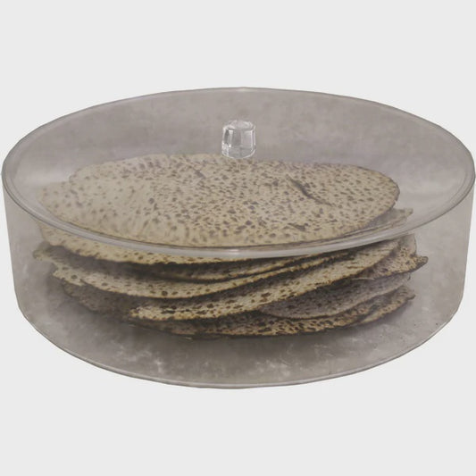 LMB100 - Lucite Matzah Box 14"D
