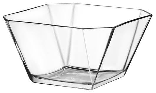 LV-KRN299Z - Lav - Karen Square Glass Bowl, 7.7"", 64.25 Oz