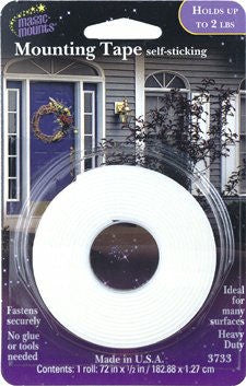 MM3733 - MAGIC MOUNT-MOUNTING TAPE - 1/2×72