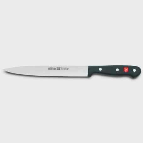 W-4114/16 -1025048816 - Wusthof - Gourmet Carving Knife, Straight, Spear Tip, 6"", Black