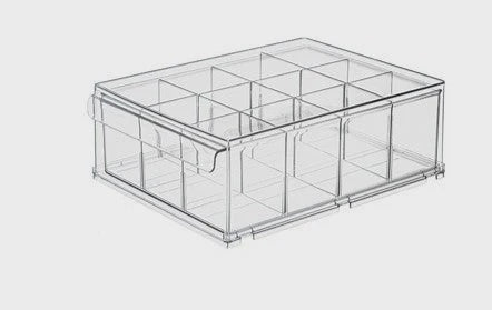 Clear Drawer With Removable Dividers