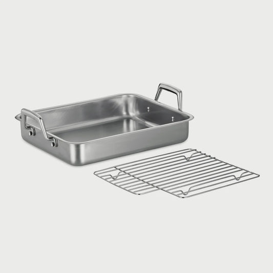 80203/003DS - 13.5 in Roasting Pan - Includes Basting Grill