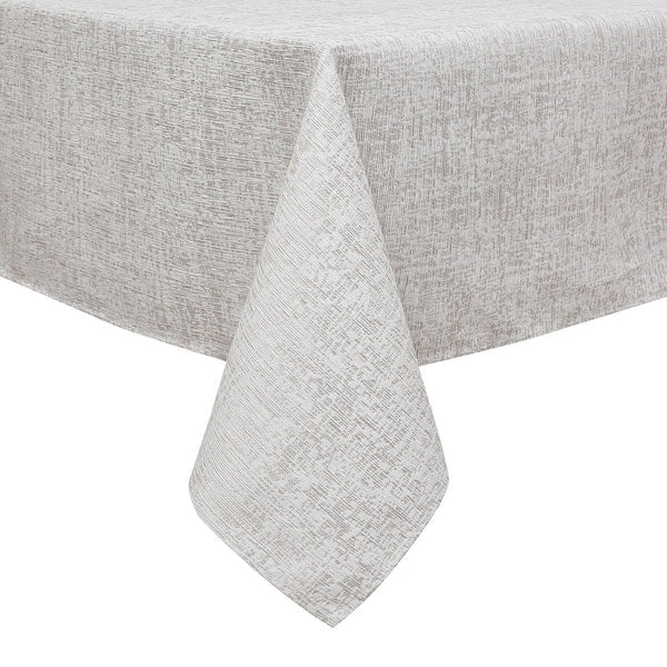 TC1396-70120 - Tablecloth Jacquard Quartz Ridge Coffee 70" x 120"
