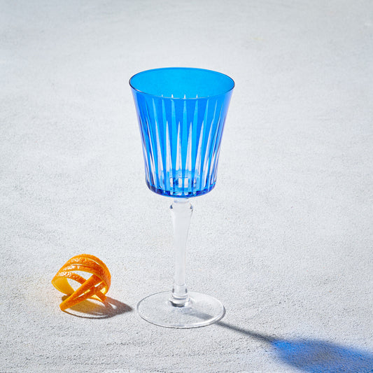 VD-TML-10BL - Vikko Décor - Timeless, 10oz Water Glass, Blue