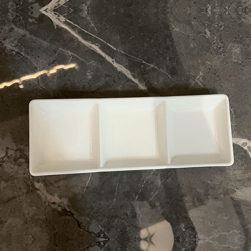 VL-9402 - Vikko Lightning - 3 Sectional Compartment Dish