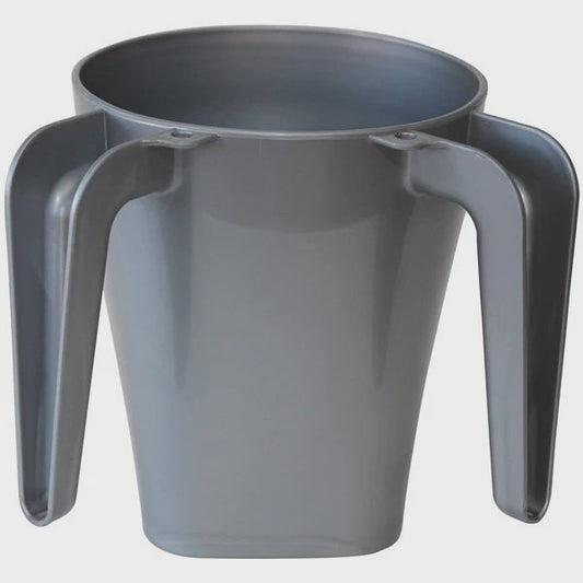 WCP-GY - Wash Cup Plastic Grey  5.5"H