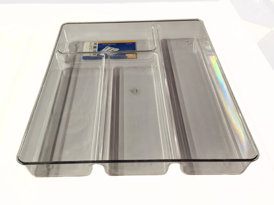 1241 - 4 Compartment Plastic Drawer Organizer