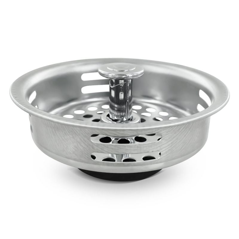 BST01 - Adjustable Post Strainer Basket, Chrome