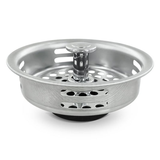 BST01 - Adjustable Post Strainer Basket, Chrome