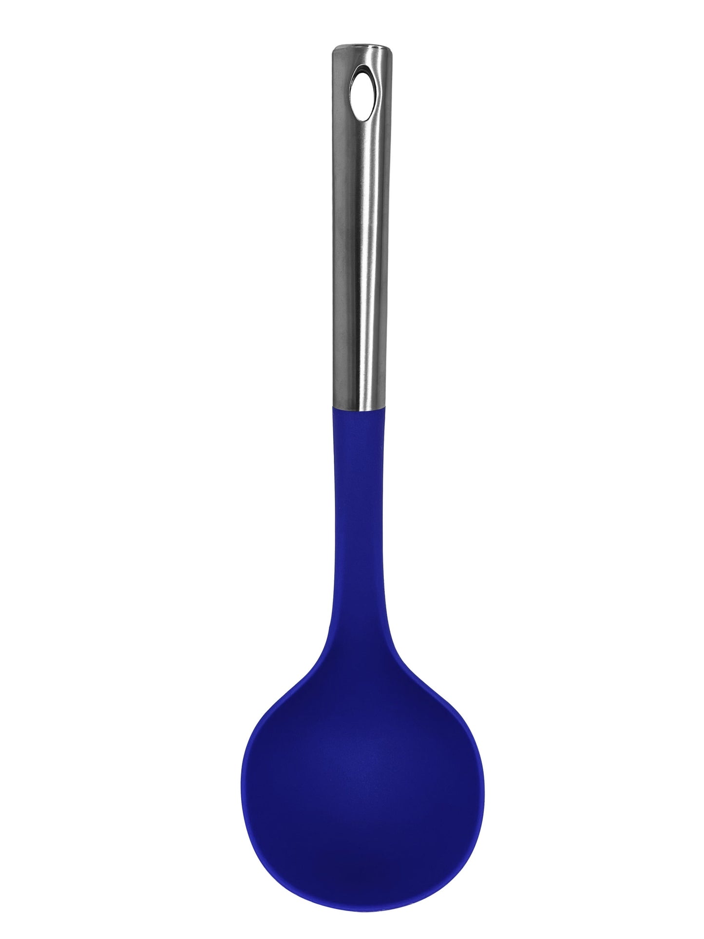 M8572/E - Millvado - Nylon Utensils SS Handle, Soup Ladle, Blue,13""