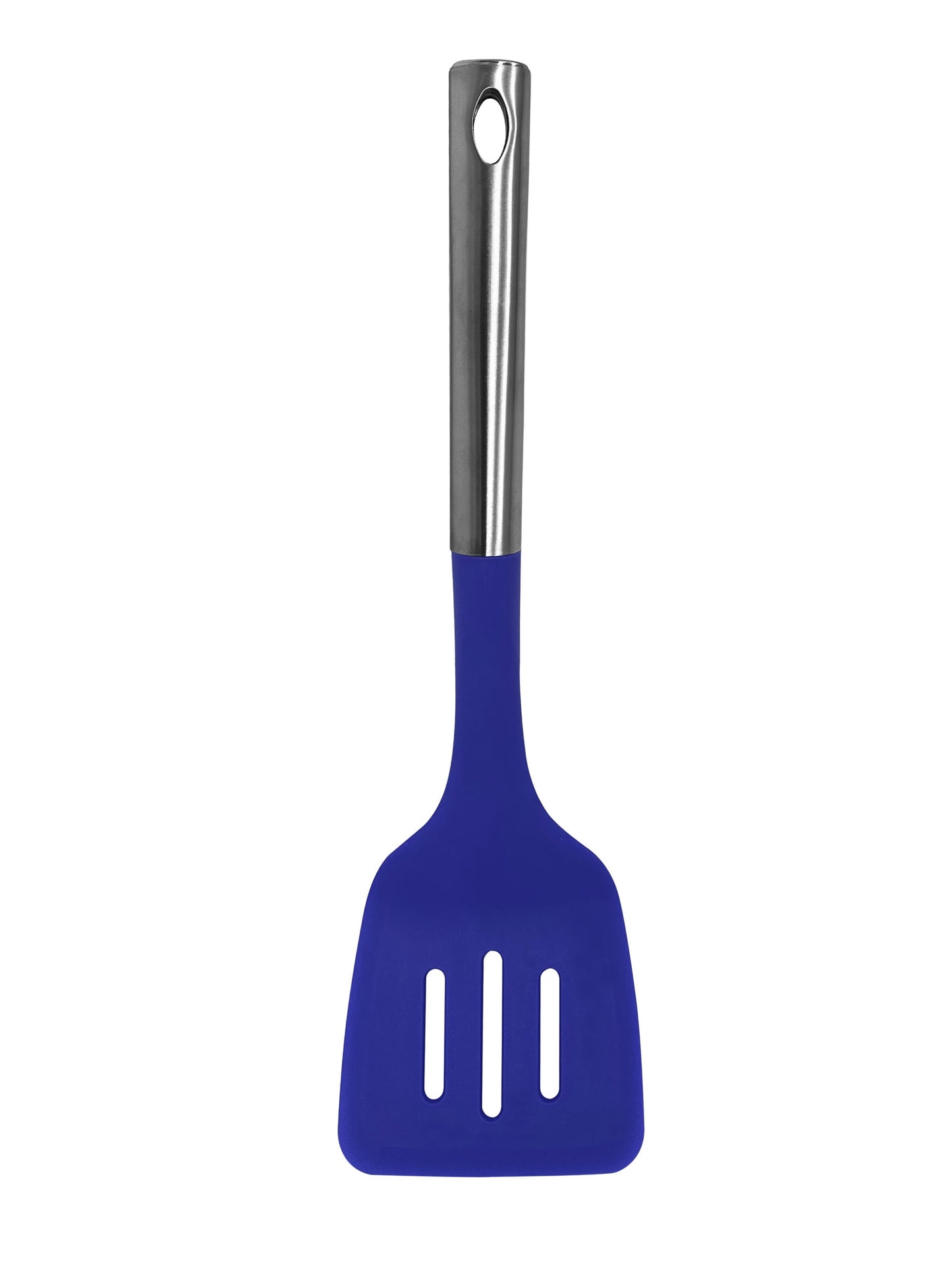 M8572/D - Millvado - Nylon Utensils SS Handle, Slotted Turner, Blue,13.5''