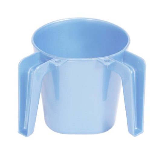 Ba156lb - Plastic Square Small Wash Cup light blue