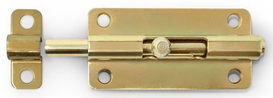 GT-B03 - BARREL BOLT-BRASS PLATED -3" ( # 90030 )