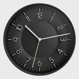 WESTCLOX33433 - Analog 10.75" Black/White Wall Clock, Quartz Accuracy