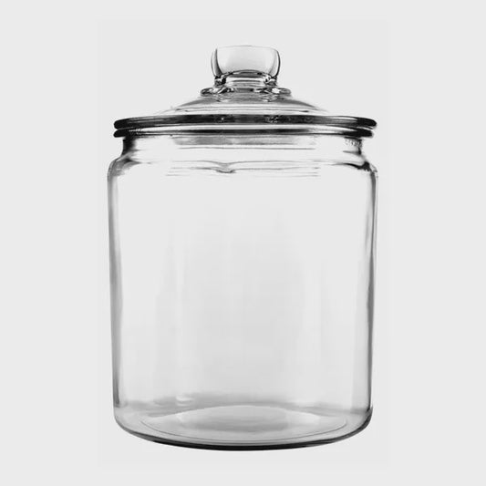 69349AHG17 - Anchor Hocking 1Gal Heritage Hill w Glass Lid