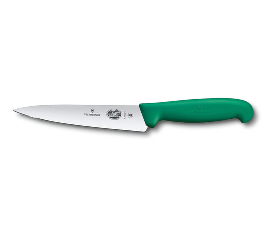5.2004.15 - Victorinox - Fibrox Pro Chef Knife, Straight, 6"" green