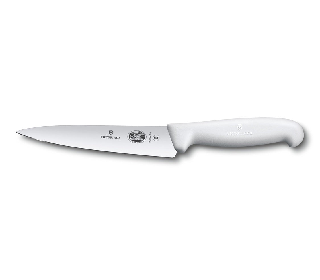 5.2007.15 - Victorinox - Fibrox Pro Chef Knife, Straight, 6"" white