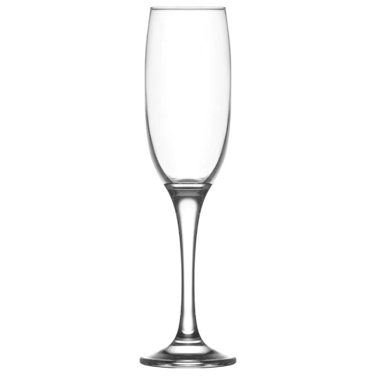 LV-FAM539Z - Lav - Fame Champagne Flute Glass , 7 1/4 oz
