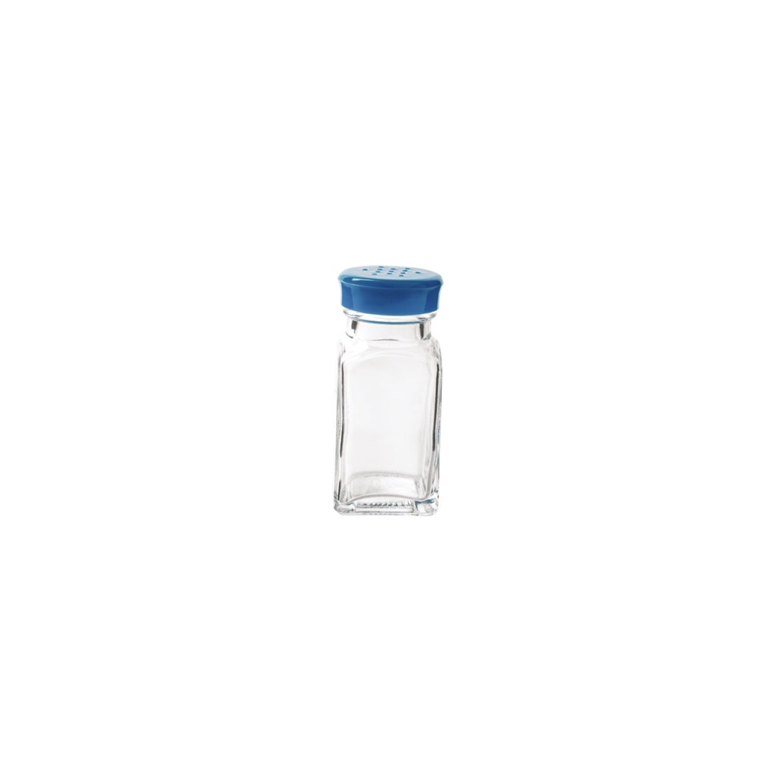 TR-07121006 - Trudeau - Glass, Wink Salt & Pepper Shaker, Blue Top