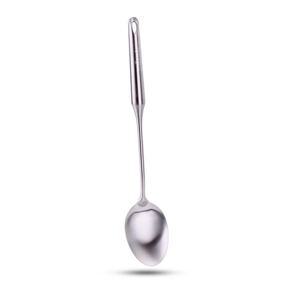M-5091/B - Millvado - Stainless Steel Utensils, Slotted Spoon 15''