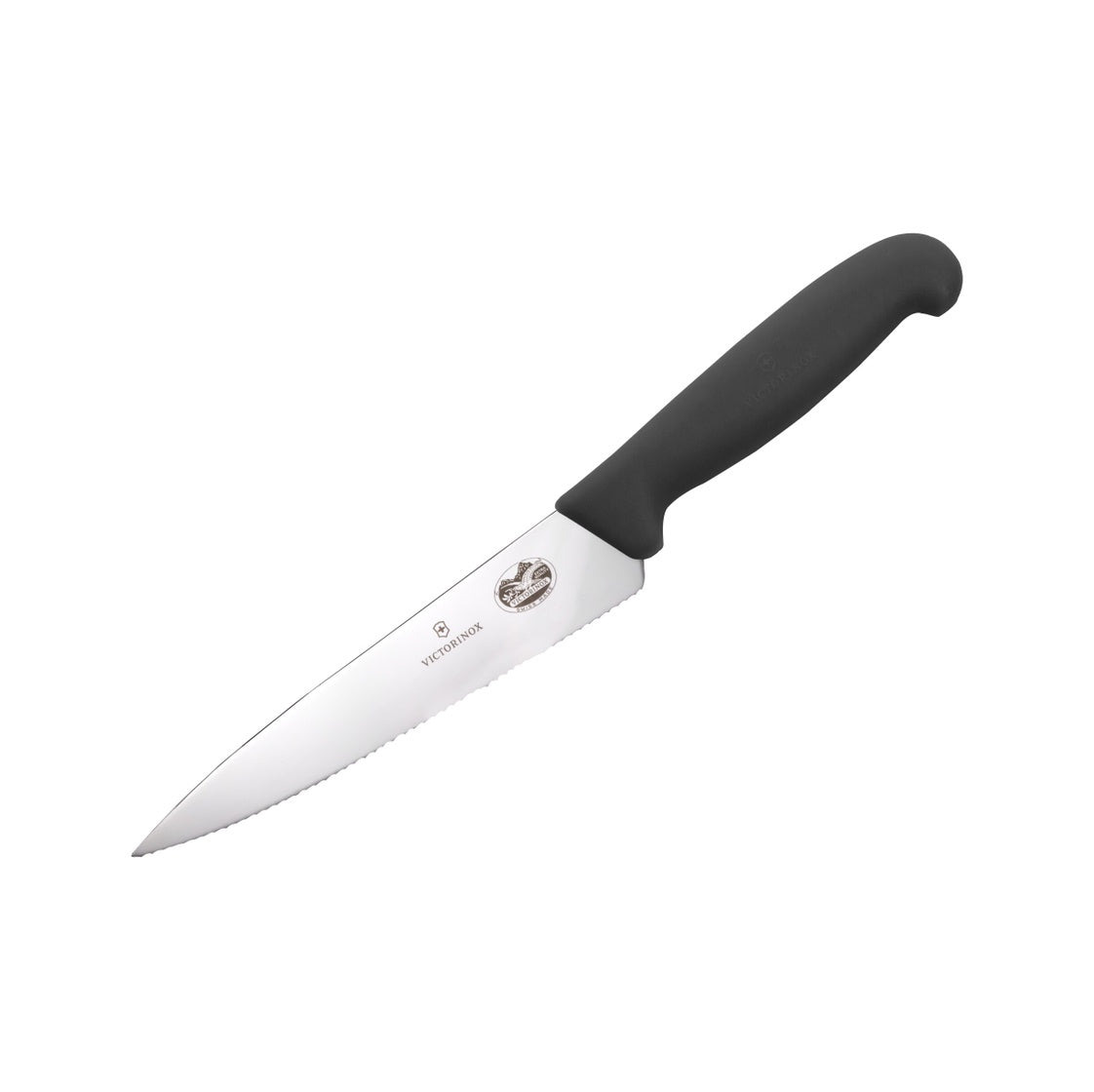 5.2033.15 - Victorinox - Fibrox Pro Chef Knife, Serrated, 6"" black