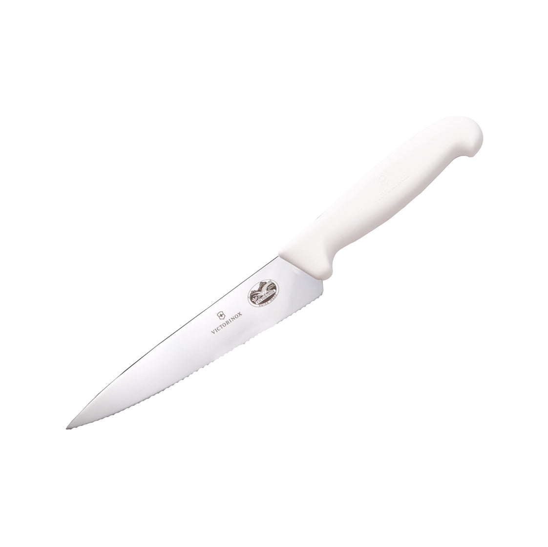5.2037.15 - Victorinox - Fibrox Pro Chef Knife, Serrated, 6"", White