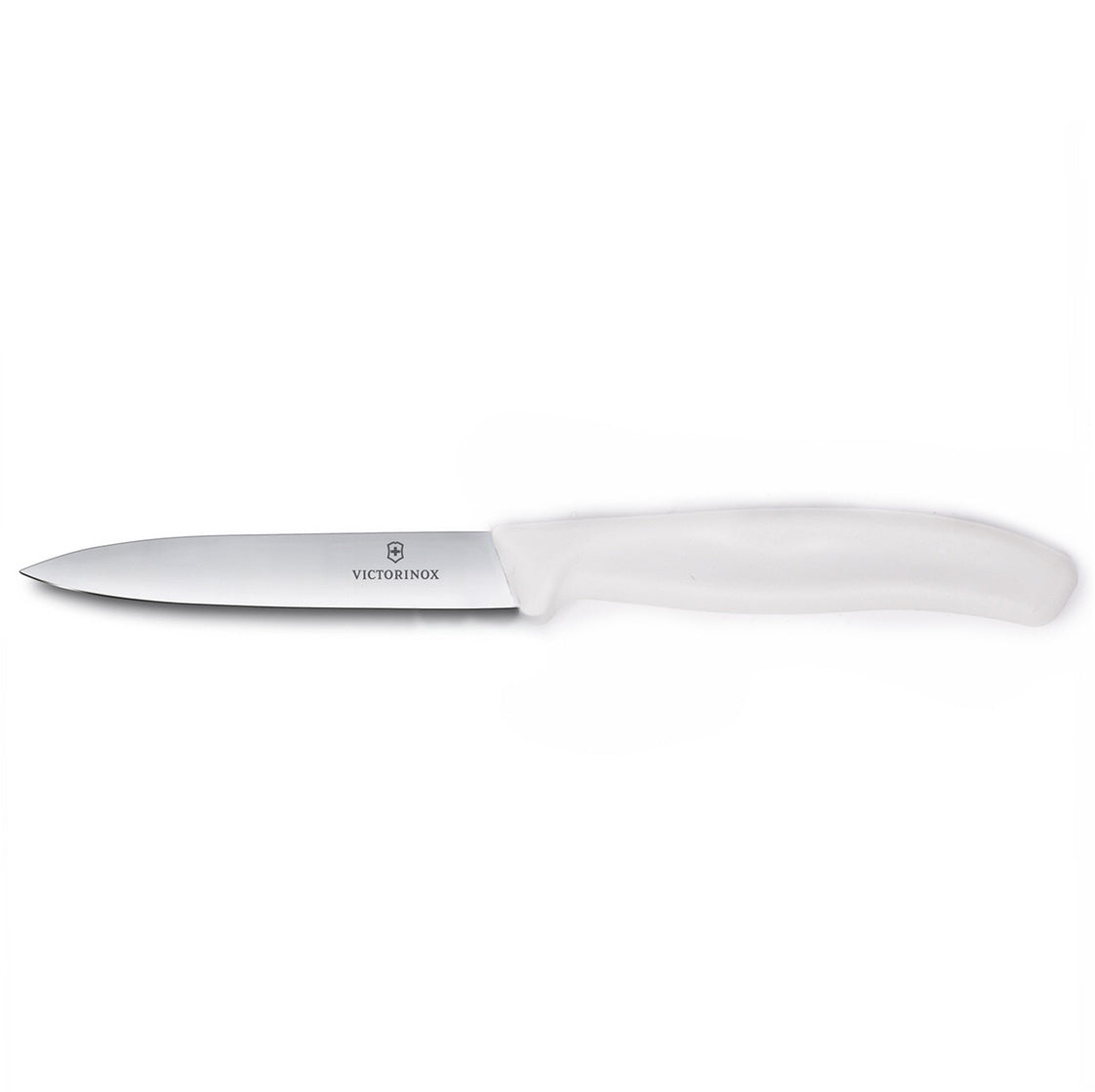 6.7707 / 40809 - Swiss Classic Paring Knife, Straight, Spear Tip, 4"", White