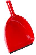 117680 - Oskar Broom , Clip Dust Pan , Red