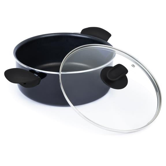 OTP9BK - High Quality Nonstick Stockpot, 6.75 black
