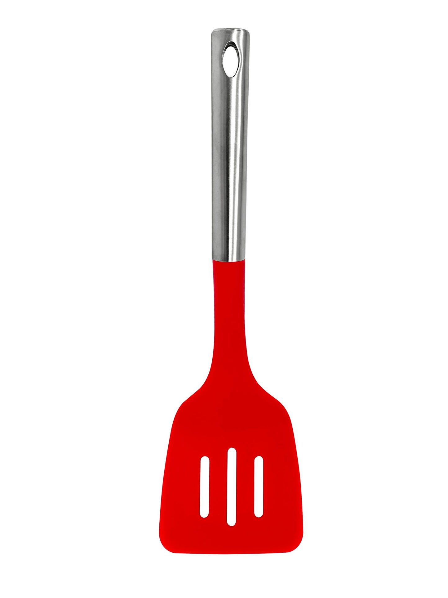 M8571/D - Millvado - Nylon Utensils SS Handle, Slotted Turner, Red,13.5''