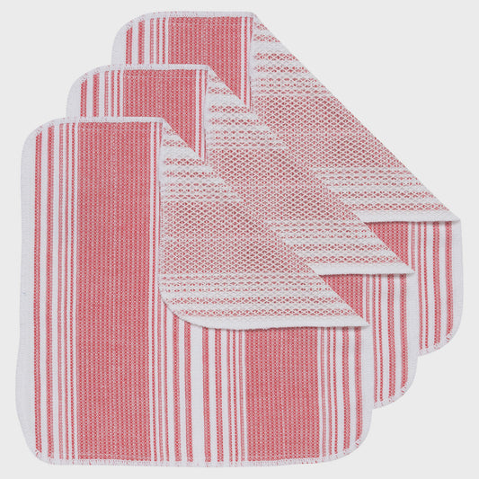 2251212 - Scrub-It Red Dishcloths Set of 3