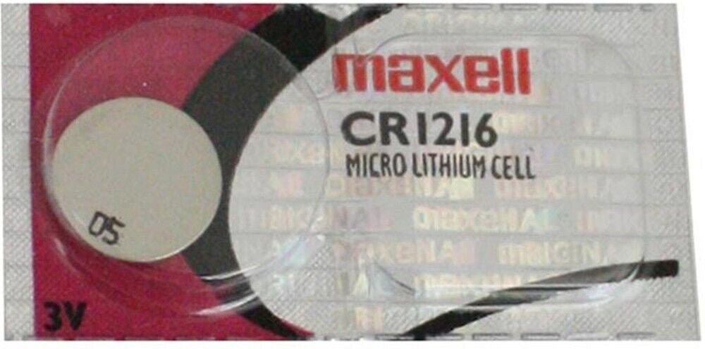 ECR1216 - Maxell micro lithium 3v cell battery