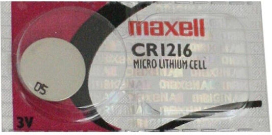 ECR1216 - Maxell micro lithium 3v cell battery